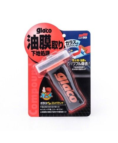 Soft99 Glaco Glass Compound Roll On - curatator extrem sticla Soft 99 - 1