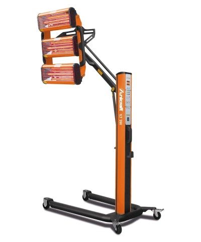 Incalzitor cu infrarosu ILT 3W - lampa uscare ceramica, vopsea, lac, etc. Unicraft - 1