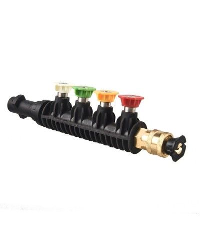 Lance scurta cu diferite duze pentru pistol aparat spalat cu presiune, cuple rapide, duza  - 1