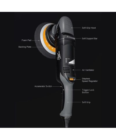 Shine Mate Orbital Polisher EX620 5/15 - masina de polishat orbitala 15mm Shine Mate - 3