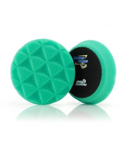 Shine Mate 3 Inch Foam Pad Green Diamond - Taiere - Pad spuma 75-100mm Shine Mate - 1