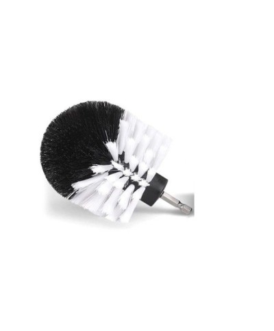 Perie rotunda 8,5cm duritate medie mocheta si covoare, pentru masina de insurubat  - 1