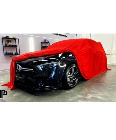 Premium quality car cover red - Sedan Hatchback - husa auto premium Poka Premium Equipment - 1