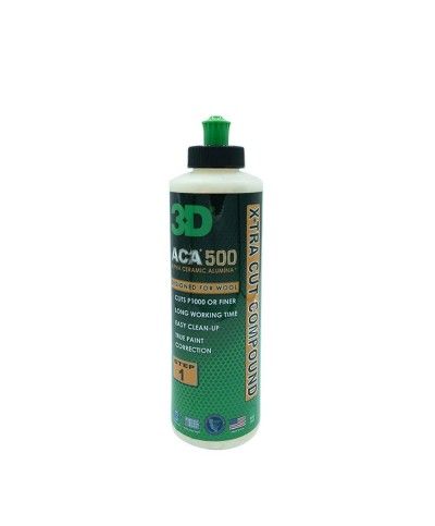 3D ACA 500 X Tra Cut Compound 236ml Wool - Pasta polish abraziva 3D Products - 1