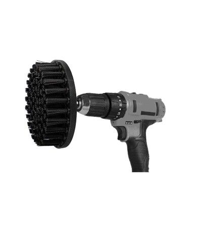 Perie Heavy Duty  & Carpet Brush pentru masina de insurubat 125mm -  mocheta, covoare, gresie, faianta duritate tare ingrijireau