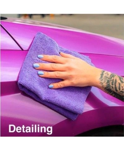 Liquid Elements Value Microfiber Cloth Lila - 5 Buc 310GSM - Pachet de 5 microfibre Liquid Elements - 2