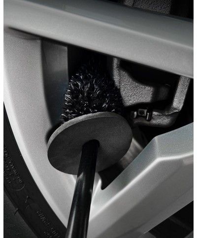 CarPro FlatSpot Kit Wheel Brush Set 2 - Set 2 perii si doua rezerve microfibra pentru jante CarPro - 1