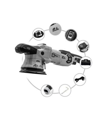 Liquid Elements T4500 PRO - Masina de polish orbitala 15mm Liquid Elements - 1