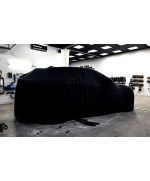 Premium quality car cover black - SUV Combi - husa auto premium cu snur Poka Premium Equipment - 1
