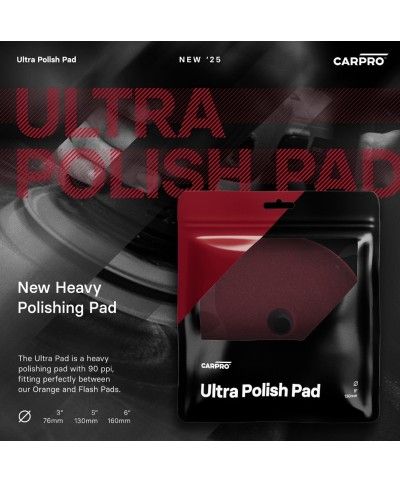 CarPro Ultra Polish Pad - 5" - 130mm - pad de spuma pentru taiere/polish CarPro - 1